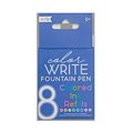 Ooly Color Write Fountain Pen Colored Ink Refills Set of 8 132106